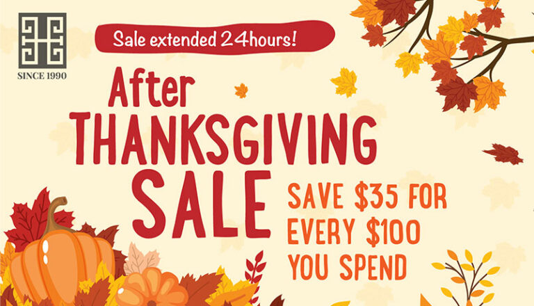 After Thanksgiving Sale (Sale Extended 24hours)