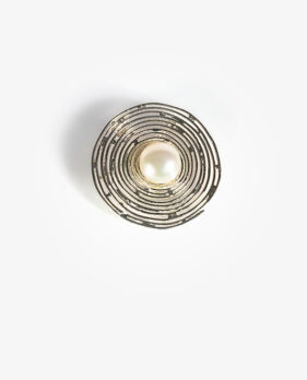 Spiral Pearl Pendant