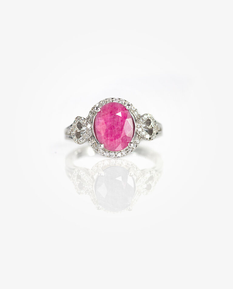 Pink Ruby Ring