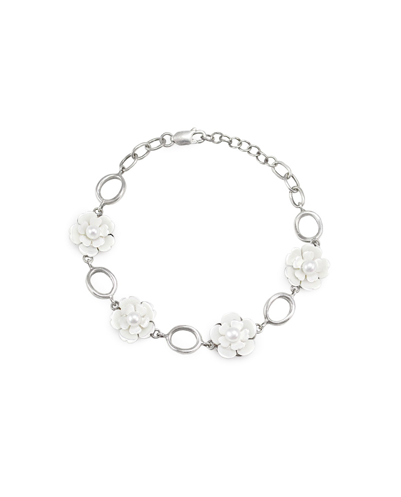 Mother Of Pearl Cherry Blossom Bracelet – Huongs Jewellery