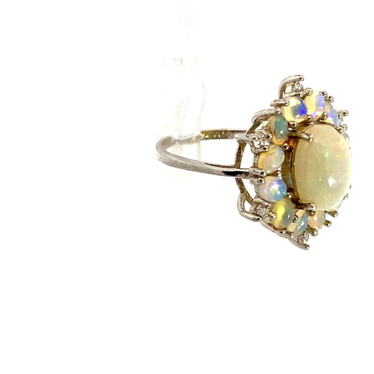 Vintage Regal Cabochon Opal Ring