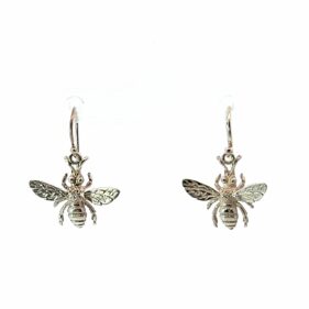 Sterling Silver Honeybee Earrings